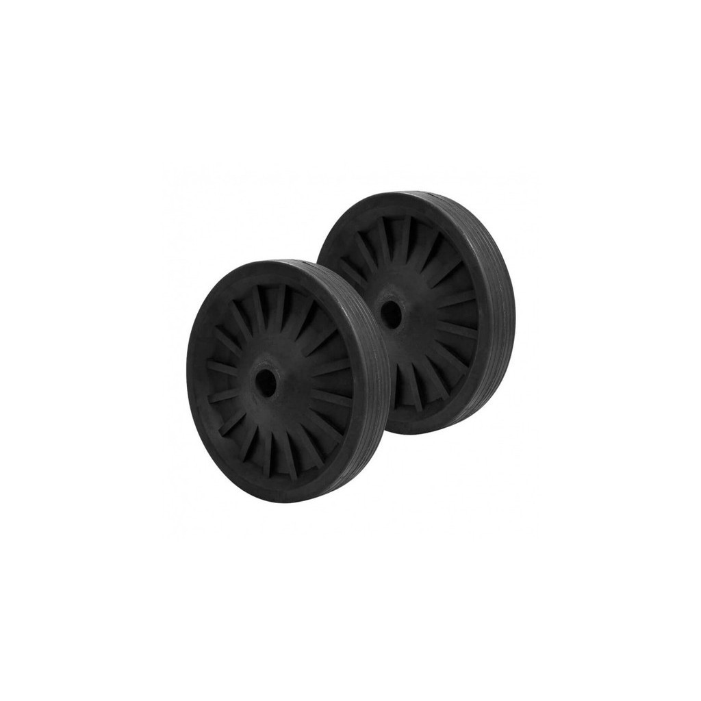Kit com 2 Roda de Borracha Para Betoneira 400 litros - Metalpama