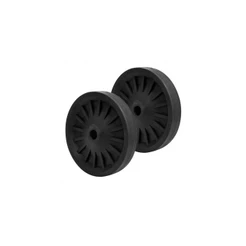 Kit com 2 Roda de Borracha Para Betoneira 400 litros - Metalpama