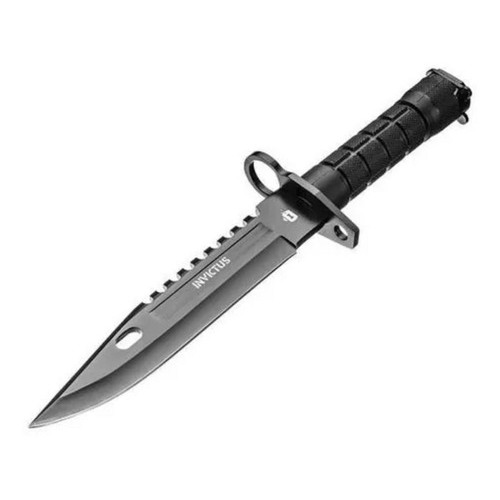 Faca Tática Explorer Black Militar Saque Rápido - Invictus