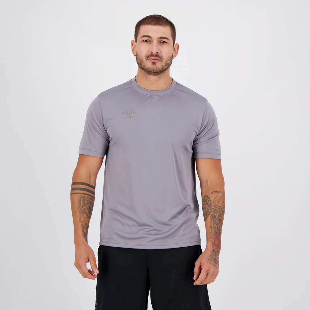 Camisa Umbro TWR Striker Cinza em Oferta na Shopee