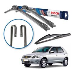 Palheta Dianteira E Tras. Bosch Gm Celta 2004 A 2013