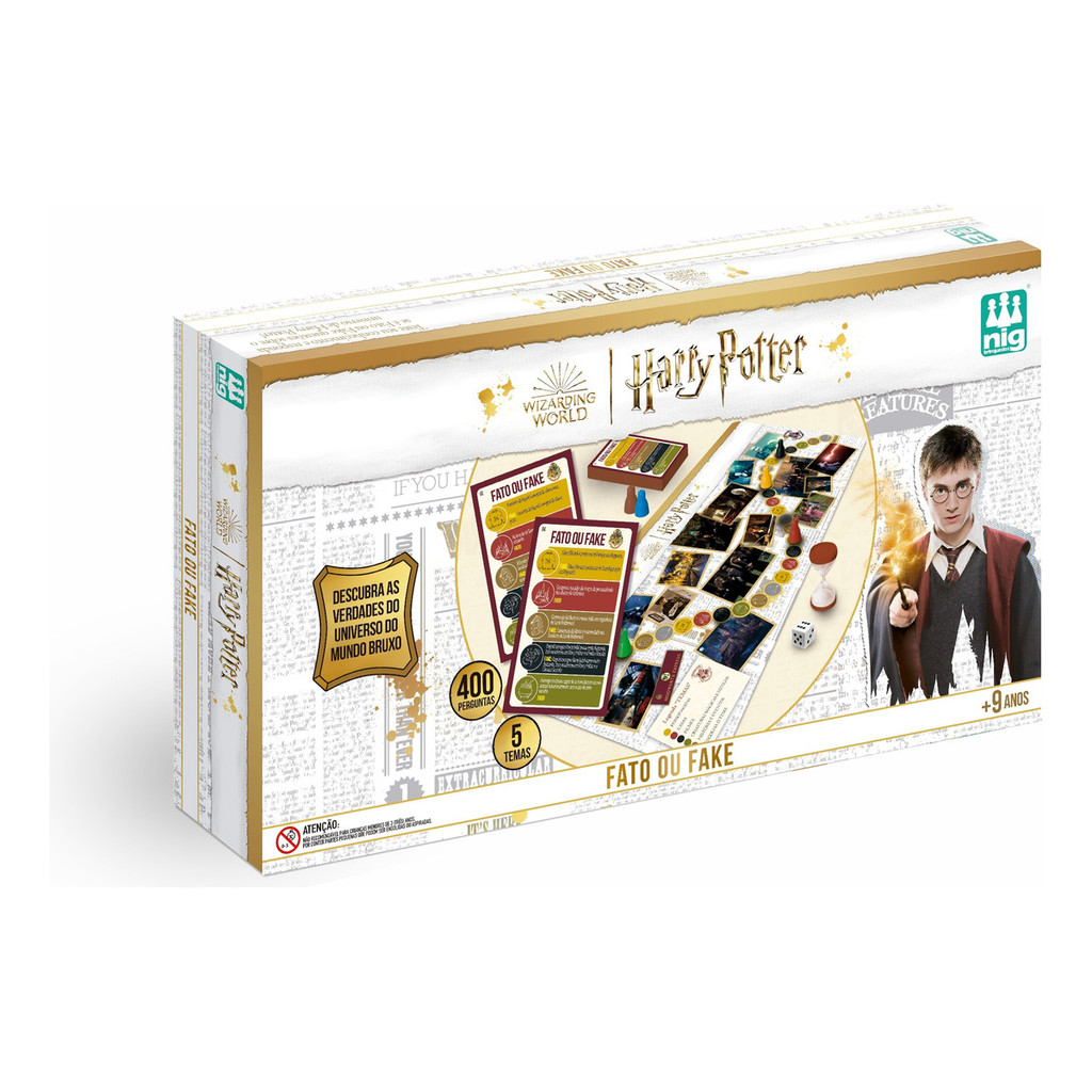 Jogo De Tabuleiro Fato Ou Fake? Harry Potter - Nig - Mom & Baby
