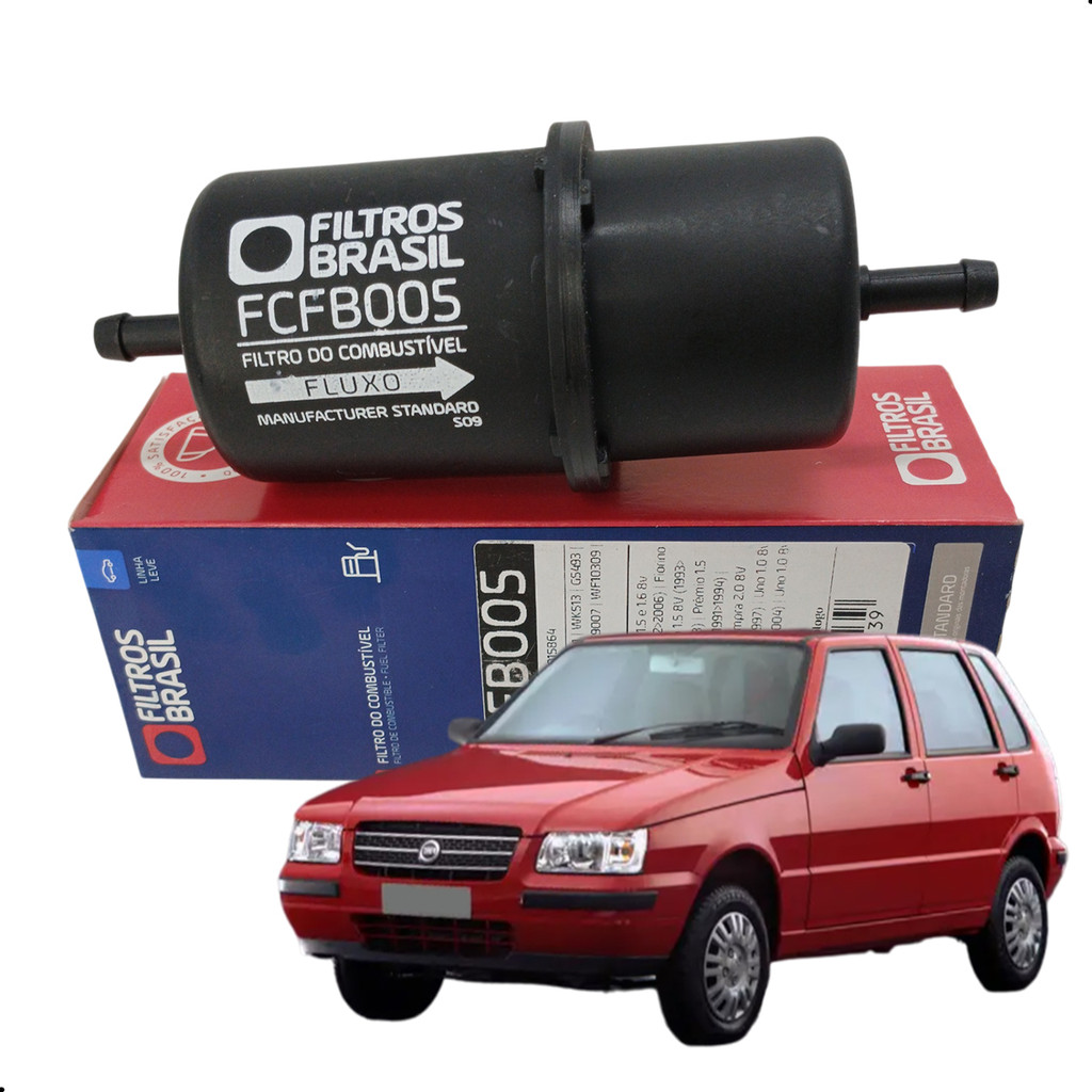 Filtro Combustível Uno Mille 1.0 Fiorino Premio Elba Tempra em Oferta na Shopee