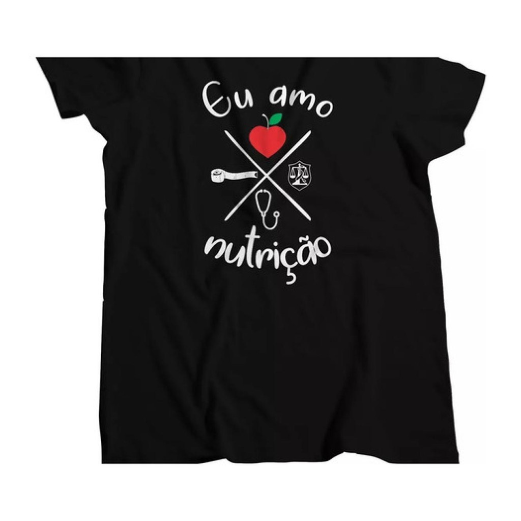Camisa Faculdade Profissão Cursoeu Amo Nutrição Fac 191