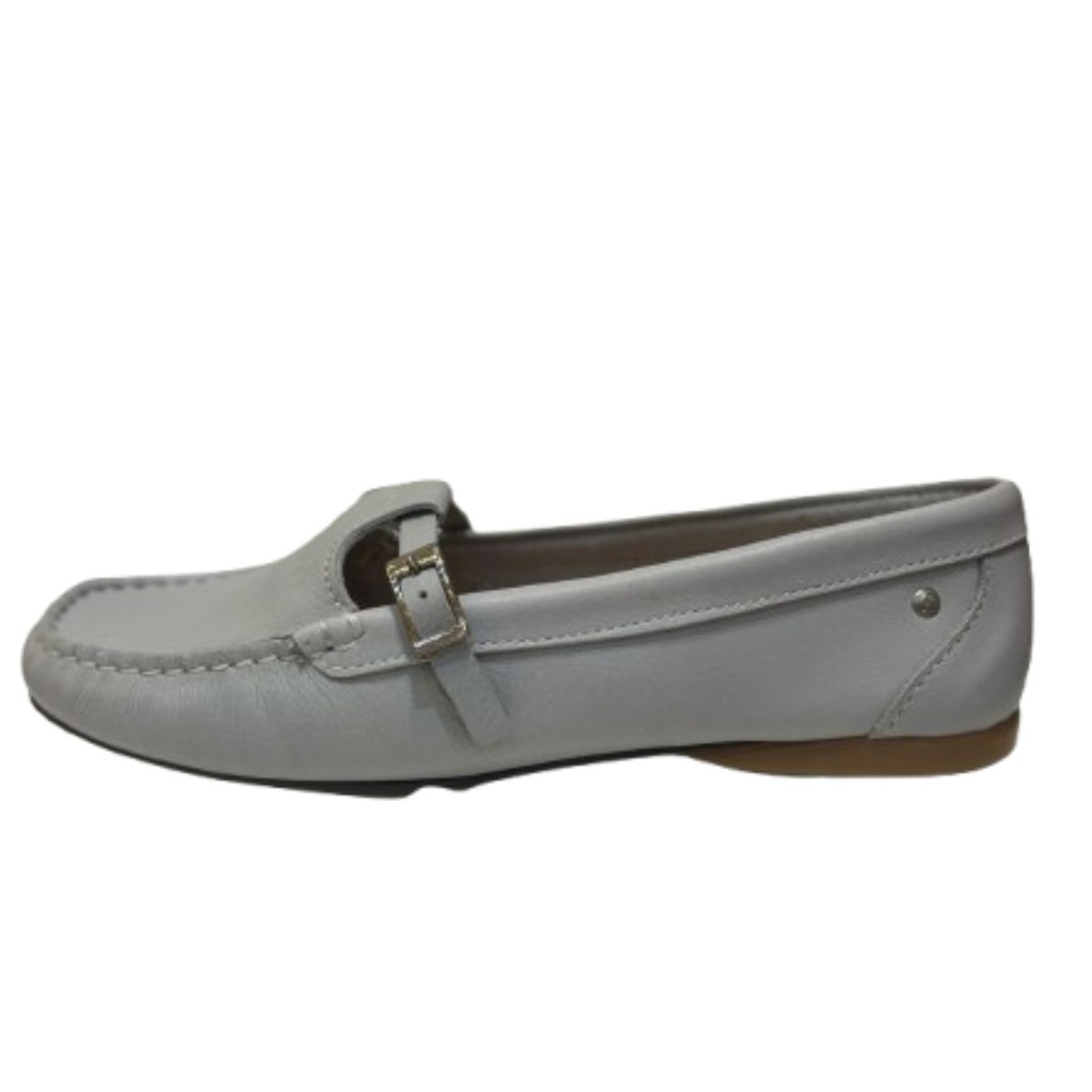 Mocassim Andacco Cinza Claro