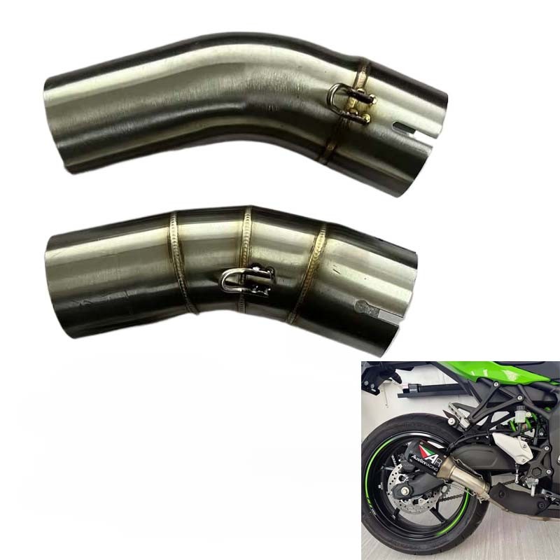 Tubo Deslizante Para ZX4R/ZX4RR ZX25R/ZX25RR 2023-2025 Modificação De Escape De Moto Conectar A Silenciadores Id De 51MM