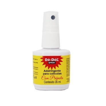 Dê-dól spray adstringente para cúticulas com própolis 35ml