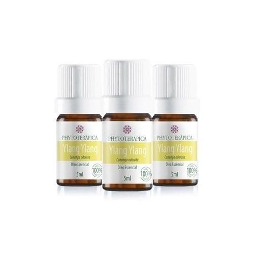 Kit 3x Óleo Essencial de Ylang Ylang (Cananga) - 5ml
