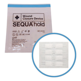 Curativo Ponto Falso Branco Sequa Skin Closure Pct C/ 4un