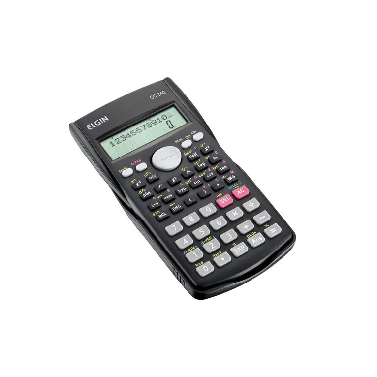 Calculadora Eletronica Cientifica 12 Digitos 240 Funções Cc240