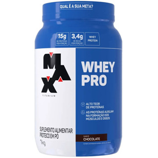 Whey Protein Pro Concentrado 1kg Max Titanium