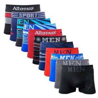 Kit 10 Cueca Box Boxer Adulto Microfibra Premium