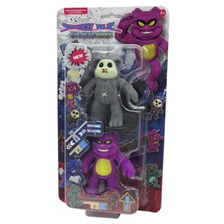 2 Mini Bonecos Elásticos Psycho e Alastor - Stretchapalz em Oferta na Shopee