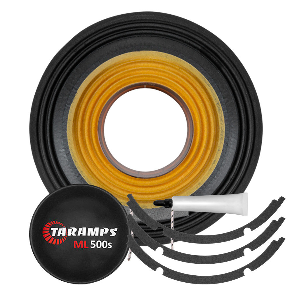 KIT REPARO ALTO FALANTE TARAMPS 7DRIVER ML 500 S 10 POLEGADAS ORIGINAL