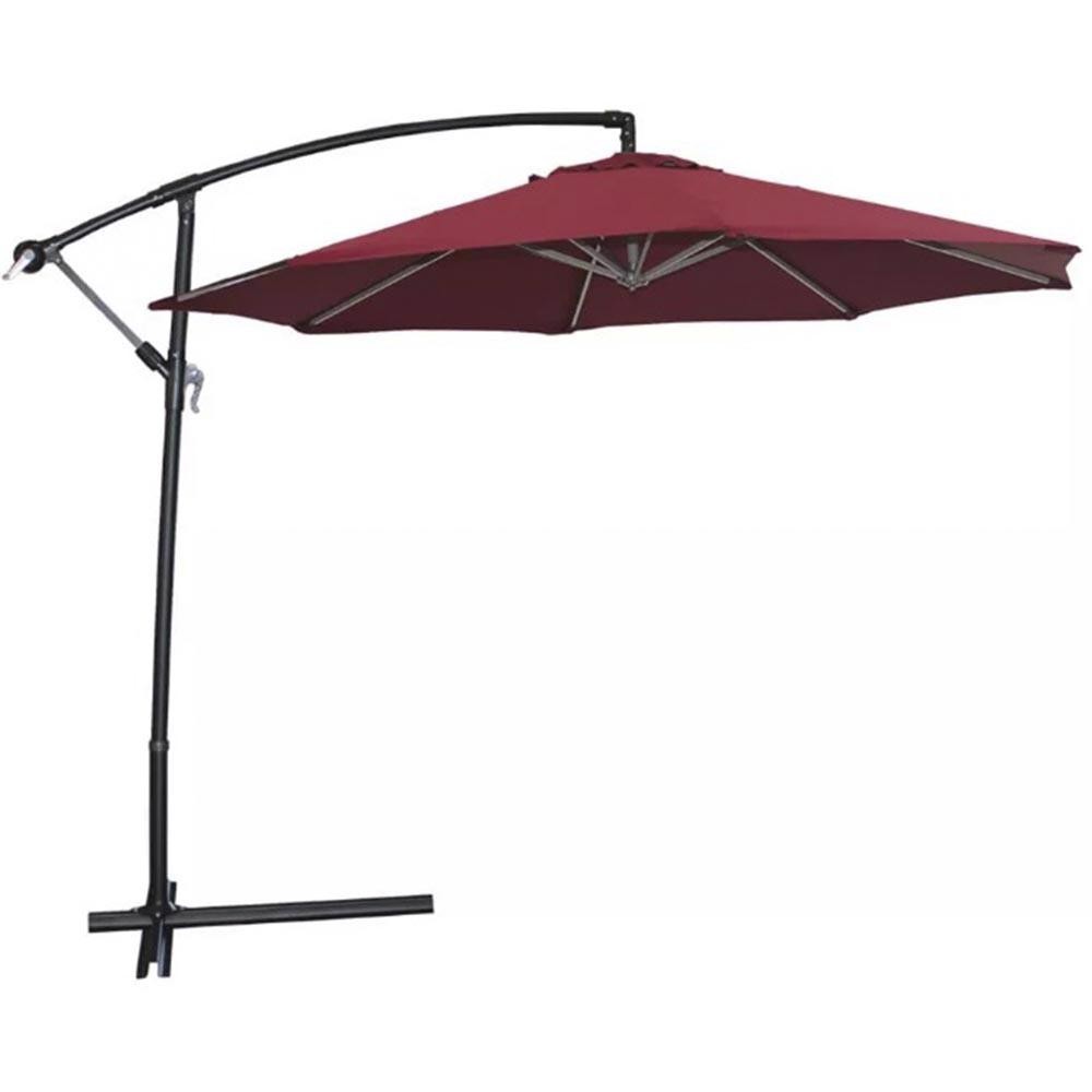 Ombrellone Suspenso 3X3m Iwobl300 IMPORTWAY - Bordô em Oferta na Shopee