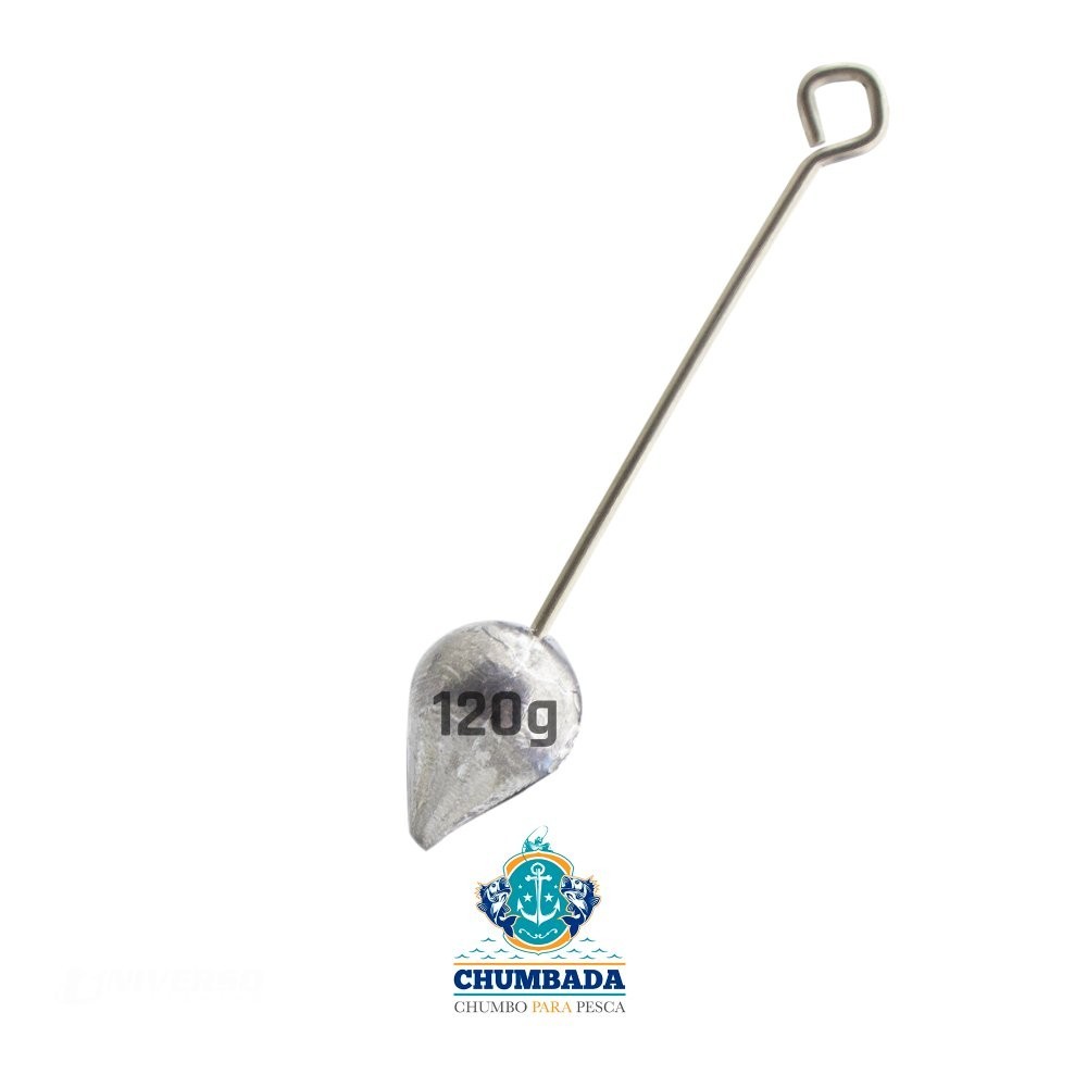 Chumbada Oficial Pião cor Natural 120g