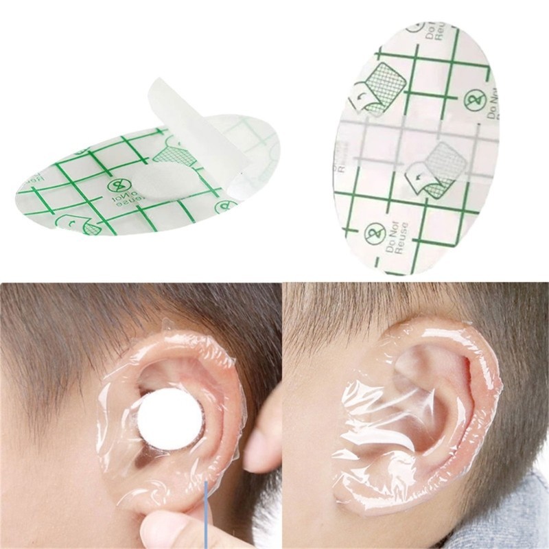 Yao 20 40 100pcs Adesivos Para Orelha Criança Bebê À Prova D Tampa Descartável Banho Natação