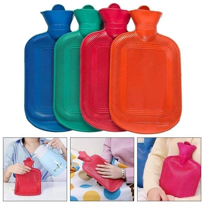 Bolsa Compressa Agua Quente Fria Borracha Gelo Bolsa Térmica Dor Cólica Dores