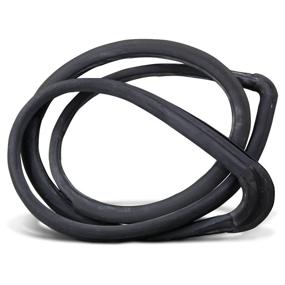 Borracha Vidro Lateral Fixo Gol Bola 95 96 97 98 99 2 Portas Cinza Escuro Lado Esquerdo