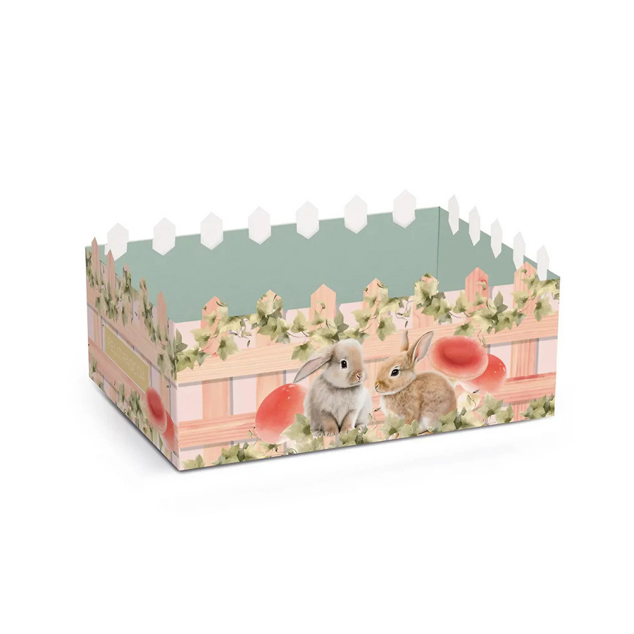 Cesta Cerquinha de Papel Cartão - Breeze - 1 unidade - Cromus - Rizzo - Home & Living