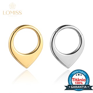 Lomiss Piercing Septo Rook Conch Argola Titânio Gota Helix Nariz em Oferta na Shopee