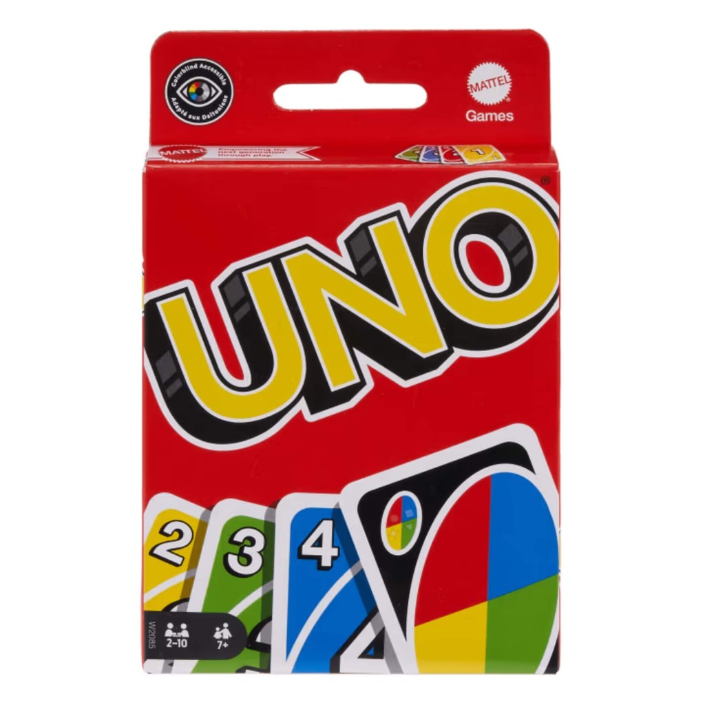UNO Original Jogo de Cartas Clássico Mattel - 058281 em Oferta na Shopee