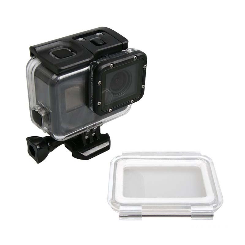 Tampa Fechada Touch para GoPro Hero5 6 7 Black Super Suit