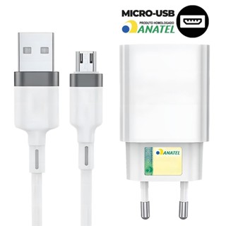 Carregador Celular Com Cabo Para Moto E6s E6i E6 E7 E7 PLUS