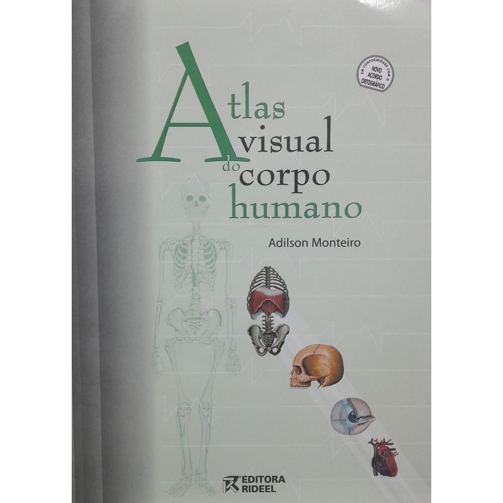 Livro: Atlas Visual Corpo Humano (Novo, Lacrado)