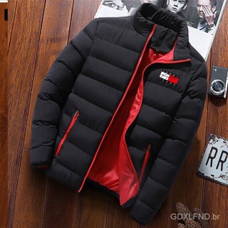 OAQM Casaco De Inverno Confortável Casual Masculino Acolchoado 2022