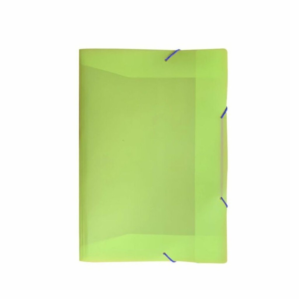 Pasta com elástico A Full Verde Kripton A4 Neon