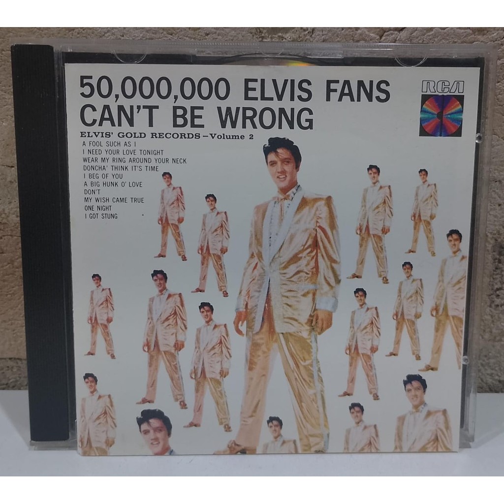 Cd Usado 50000 Elvis Fans Cant be Wrong CDU12288