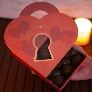 10 CAIXA GAVETA CORACAO C/ VISOR - SWEET LOVE 4x12x12 cm 4901 (Mães e Namorados 2025)// em Oferta na Shopee