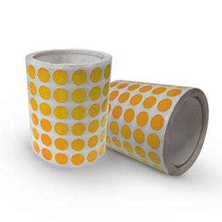 Etiqueta Bolinha Identificação 12 x 12mm 5000und Amarelo em Oferta na Shopee