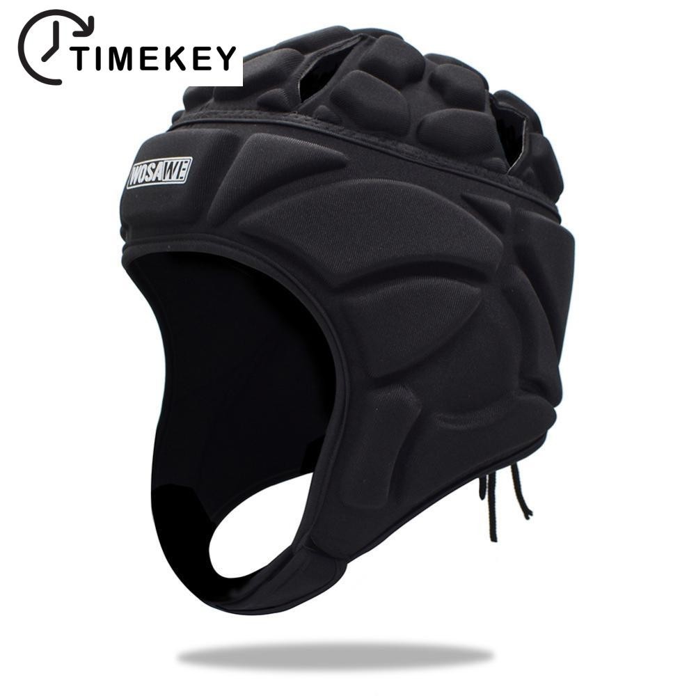 TKEY 1Pc EVA Ajustável Anti-Colisão Choque-Absorção De Capacete De Esqui Goleiro De Rugby Equipamento De Proteção Esportiva V3Y6