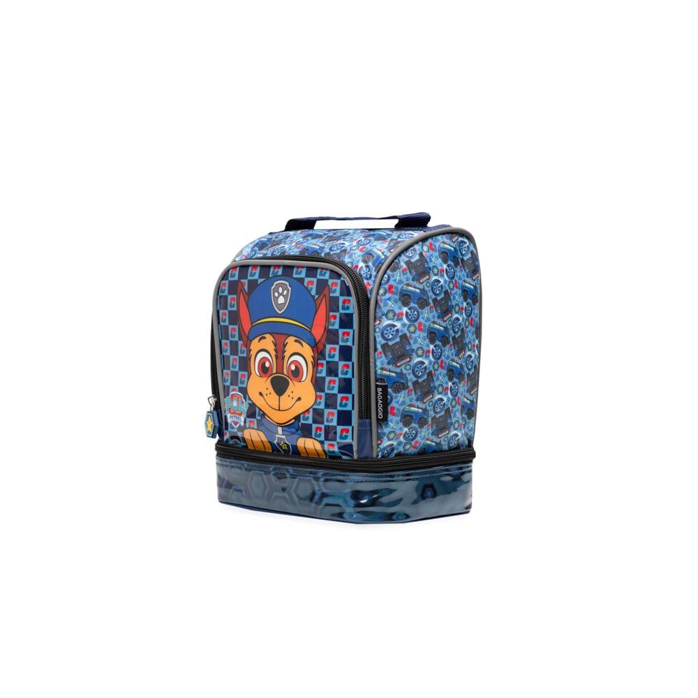 Detalhes do Lancheira Térmica Infantil Masculina Patrulha Canina Chase Azul