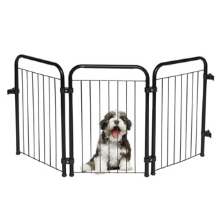 Cercado Pet Dobrável Portátil de Segurança Utility Preto em Oferta na Shopee