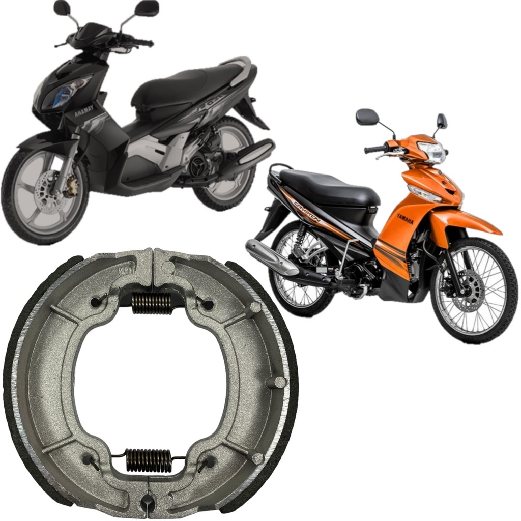 PATINS DE FREIO TRASEIRO LONA YAMAHA CRYPTON NEO 115 2005 2006 2007 2008 2009 2010 2011 2012 A 2016
