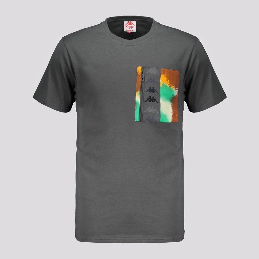 Camiseta Kappa Glenn Graphik Cinza - Men Clothes