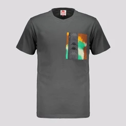 Camiseta Kappa Glenn Graphik Cinza