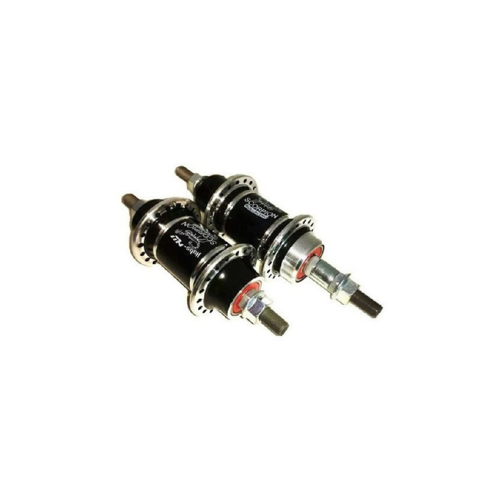 Par Cubo De Rolamento 36f Scorpion Alumínio P/bike Mtb Preto em Oferta na Shopee