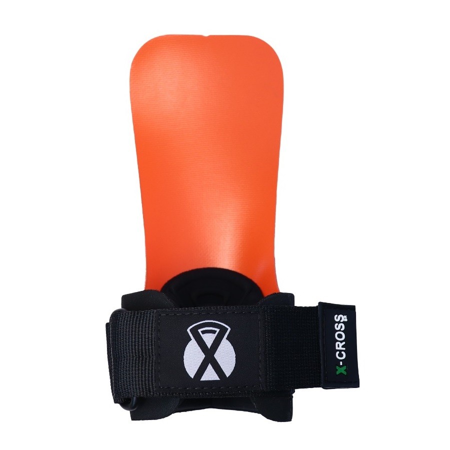 Luva Palmar Hand Grip Cross Training - X-Cross Br - Laranja