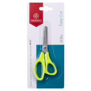 Tesoura Escolar Mista Corte Facil Mundial 11,5cm 167M-4.1/2