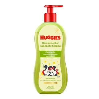 Sabonete Líquido Infantil Huggies Chá de Camomila 200ml