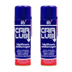 Kit 2 Óleo Lubrificante Desengripante Multiuso 300ml Car Lub