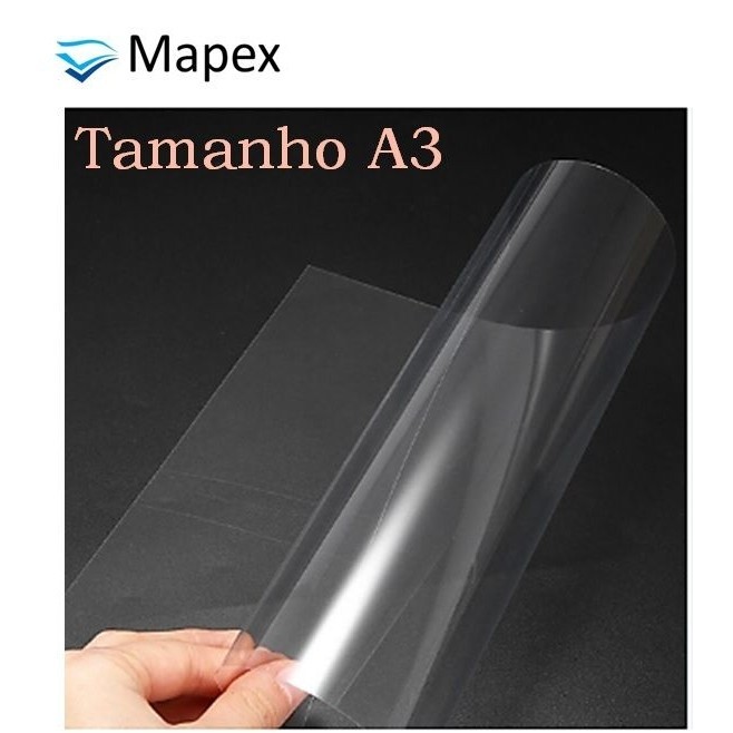 Protetor Térmico Transparente para laminação 150 Micras - A3 - Unidade em Oferta na Shopee