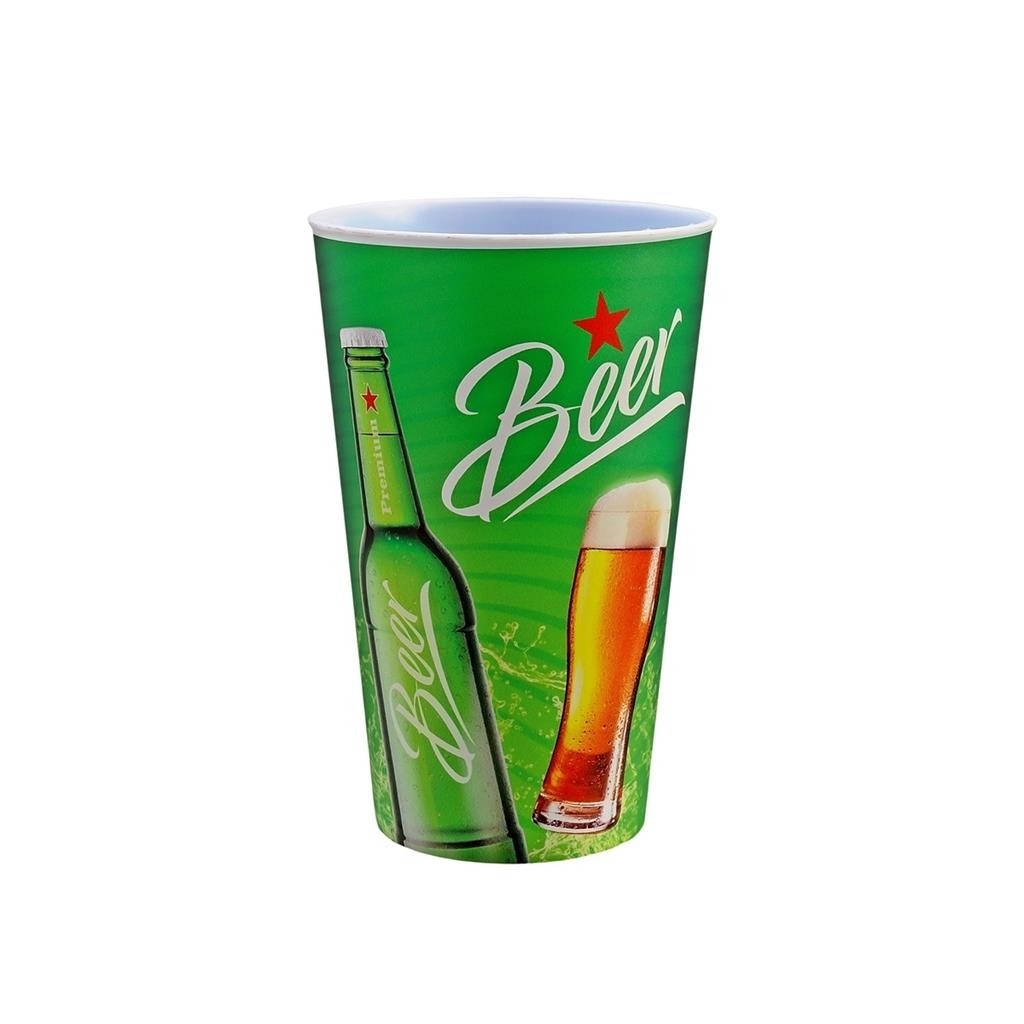 Copo Grande Cerveja Verde 550 Ml - Usual Utilidades