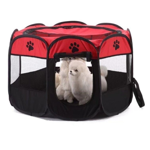 Chiqueirinho Cercadinho Portátil Casinha Dobravel Pet Cercado Cães e Gato