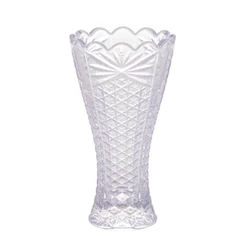 Mini Vaso de Cristal Princess 14cm Wolff para Flores Decoração Mesa Aparador Centro de Mesa Pequenos Buquês Elegante