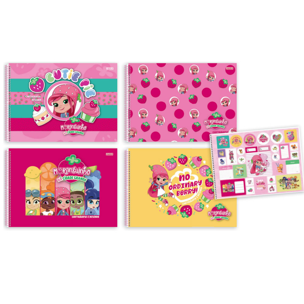 CADERNO CARTOGRAFIA1/1 CD ESP AD 60F  MORANG    SAO DOMINGOS   10522 - Stationery